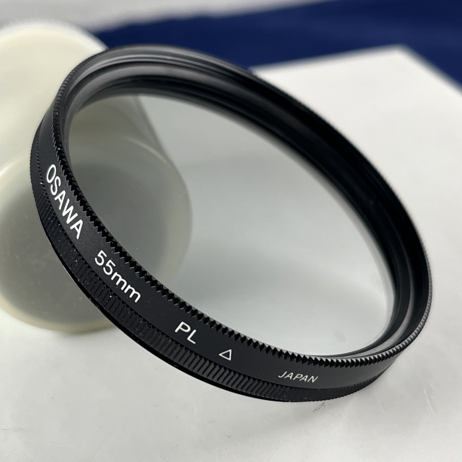 Osawa 55mm PL Polarizer Filter & Vinyl Case