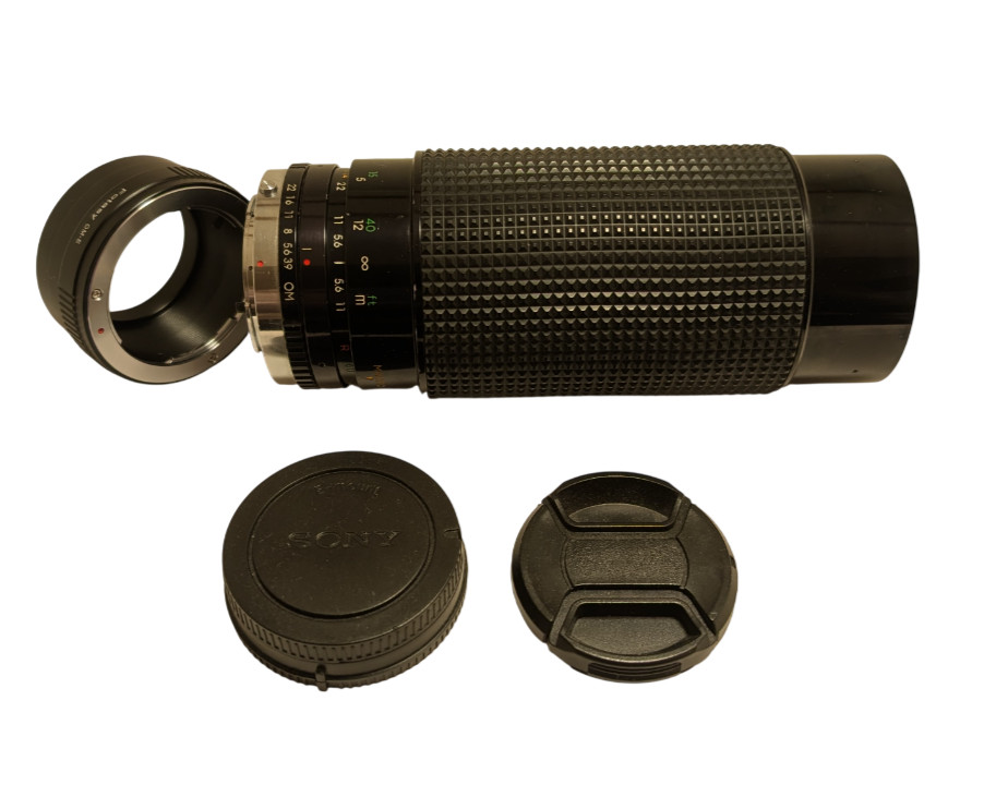 Sony E-mount adapted KALIMAR 60-300 mm F/3.9 Telephoto Zoom Lens