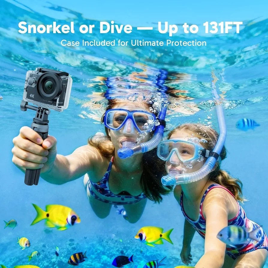 AKASO Ek7000 Ultra HD 4k WiFi Sports Action Camera Waterproof DV Camcorder 12mp