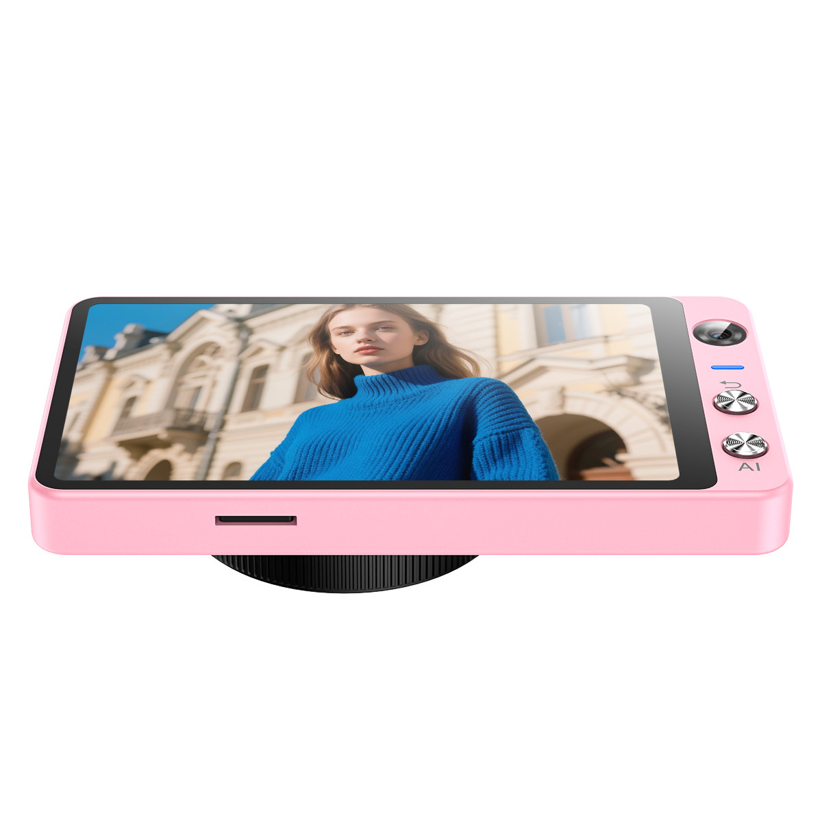 W&O Smart Digital Camera, 4K Vlogging Camera with 3.97” Screen, Dual-lens