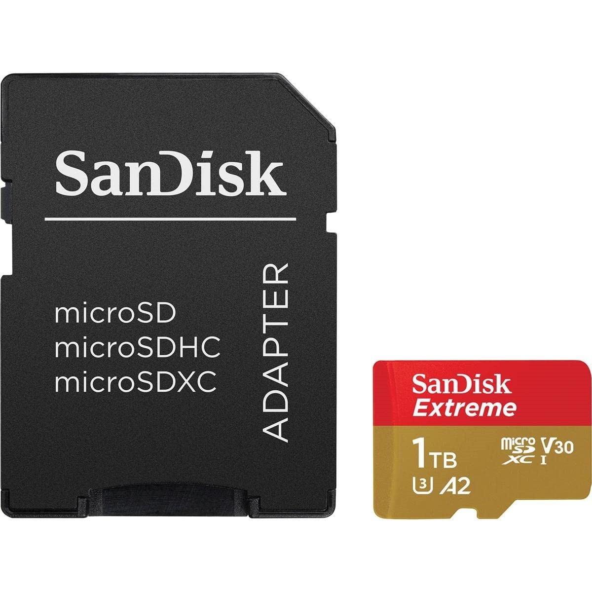 SanDisk Extreme 1 TB UHS-I microSD SDSQXA11T00AN6MA