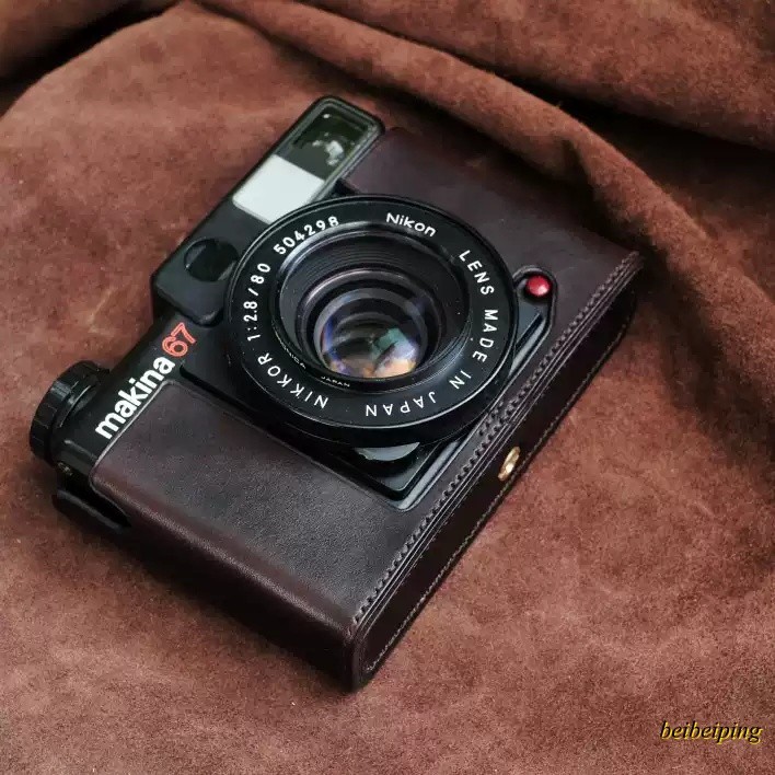 Genuine Leather Camera Case Multicolor for Makina67 670 Camera Handmade