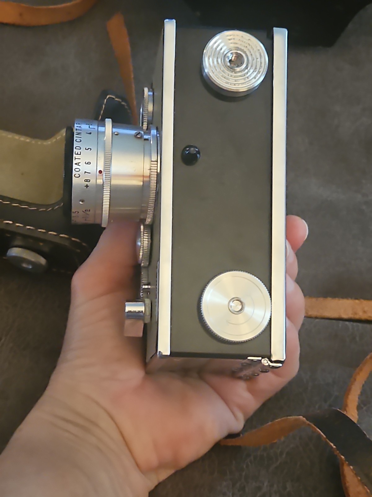 VINTAGE 1960s ARGUS L C3 MATCHMATIC UNTESTED With Case