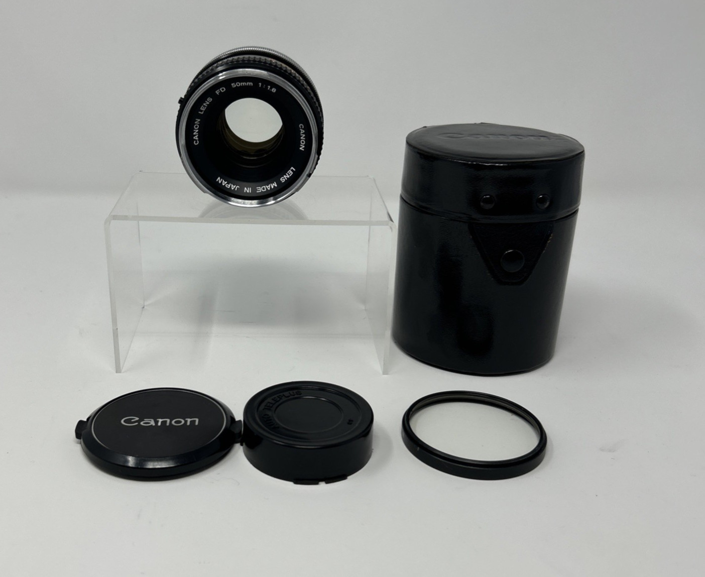 Canon FD 50mm f/1.8 Prime Lens Vintage Fast Standard – Made in Japan