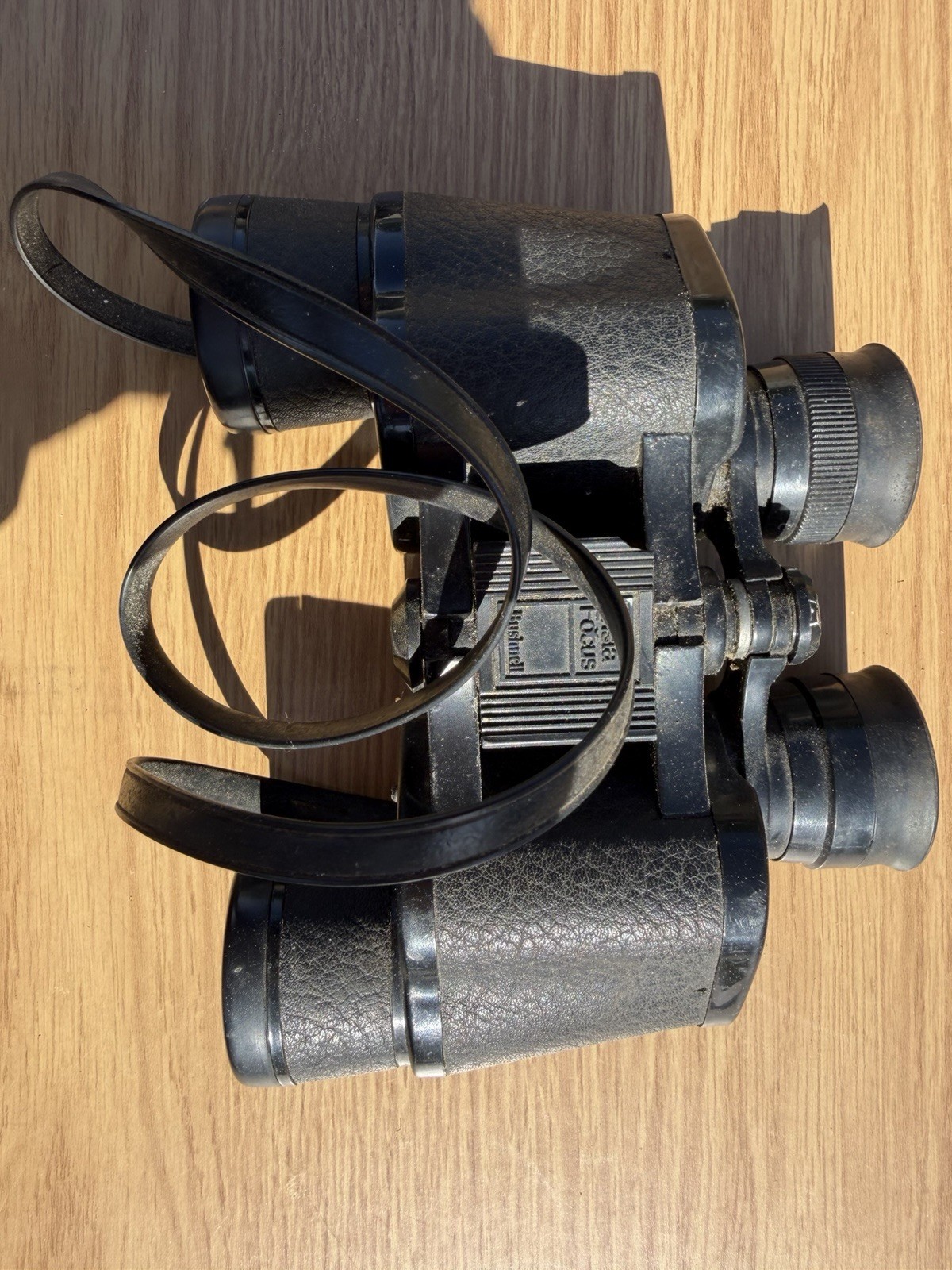 2 Binoculars Bushnell 7×35 Ensign Wide Angle & Bushnell 10×50 Insta-Focus W/Case