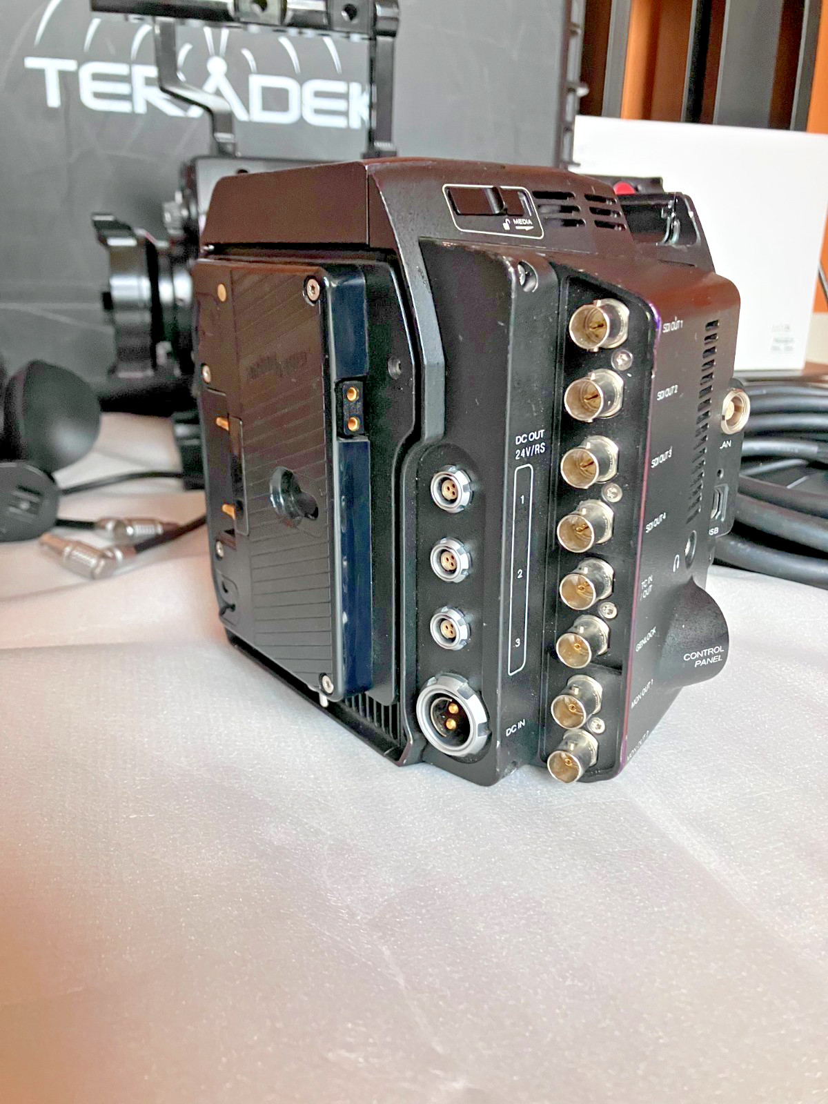 Panasonic AU-V35C1G Varicam 35 4K PL camera with VREC1G, VCVF1G, VSHL1G