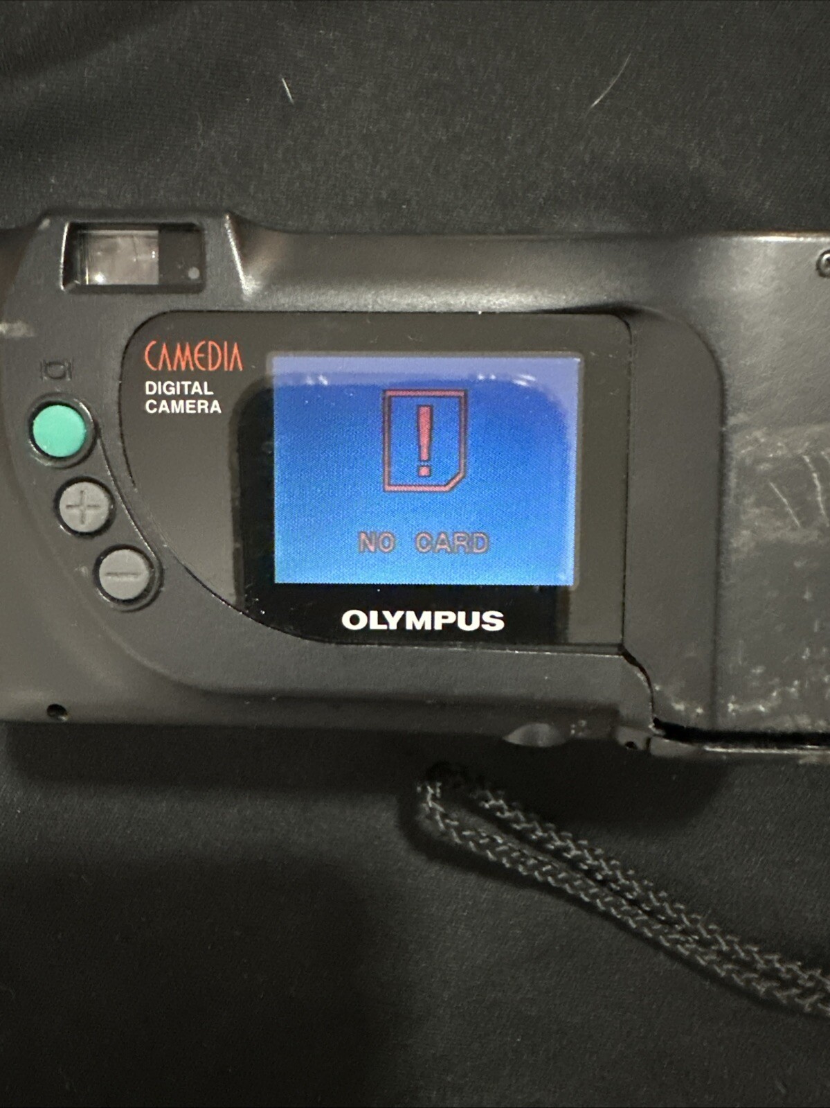 OLYMPUS D-360L DIGITAL Camera W/ Manual,Floppy Disc Adapter Untested GVC