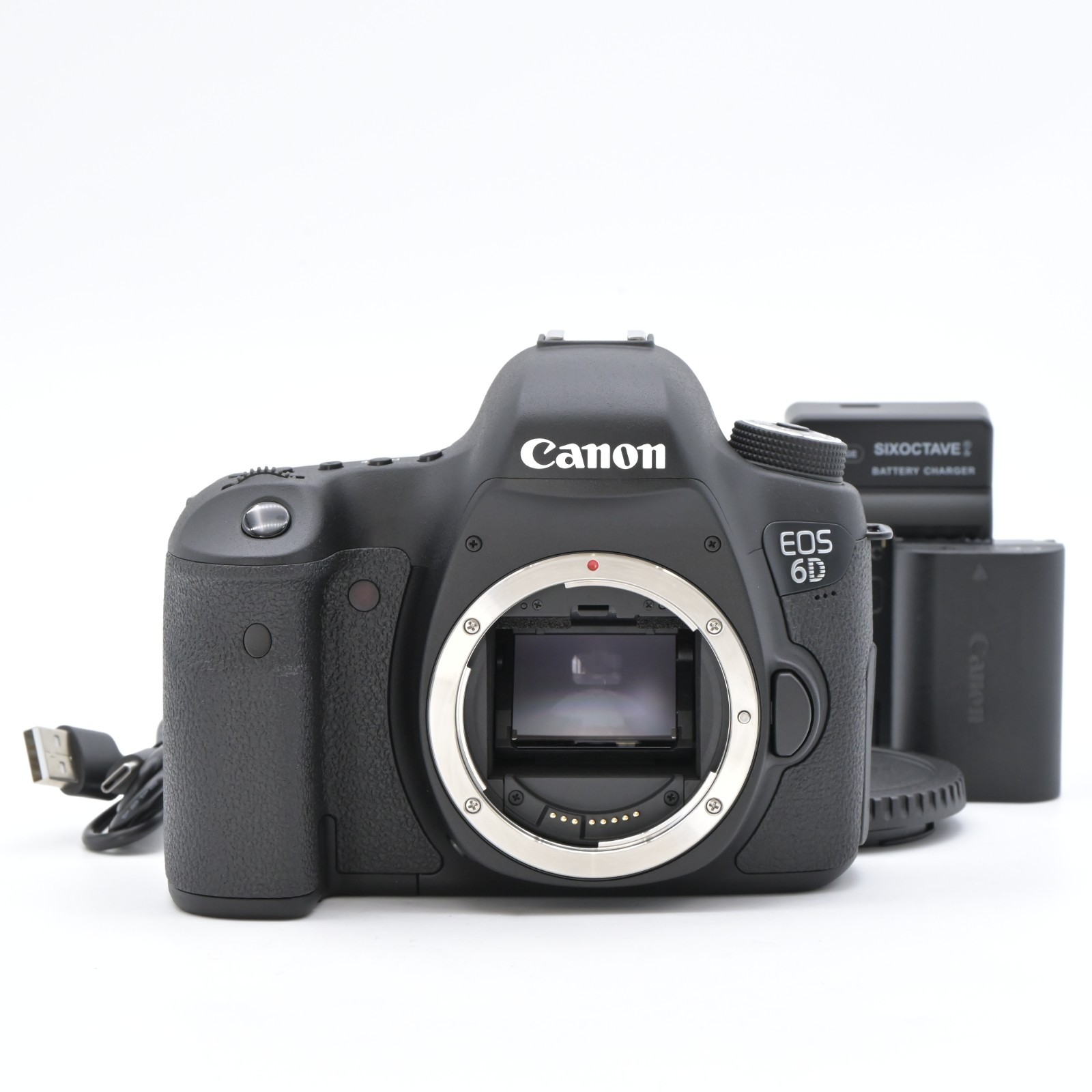 Canon EOS 6D DSLR Camera Body 20.2MP (Shutter Count 12) [Top Mint] US Stock