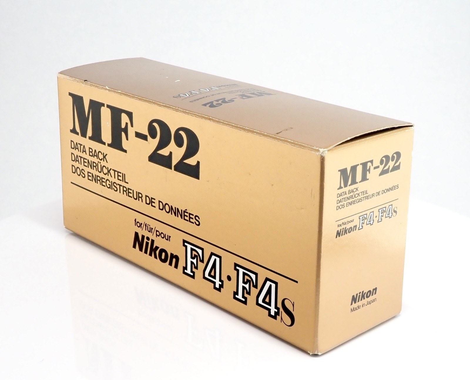 Nikon MF-22 Data Back for F4/F4S – Mint- Tested w/Box Japan