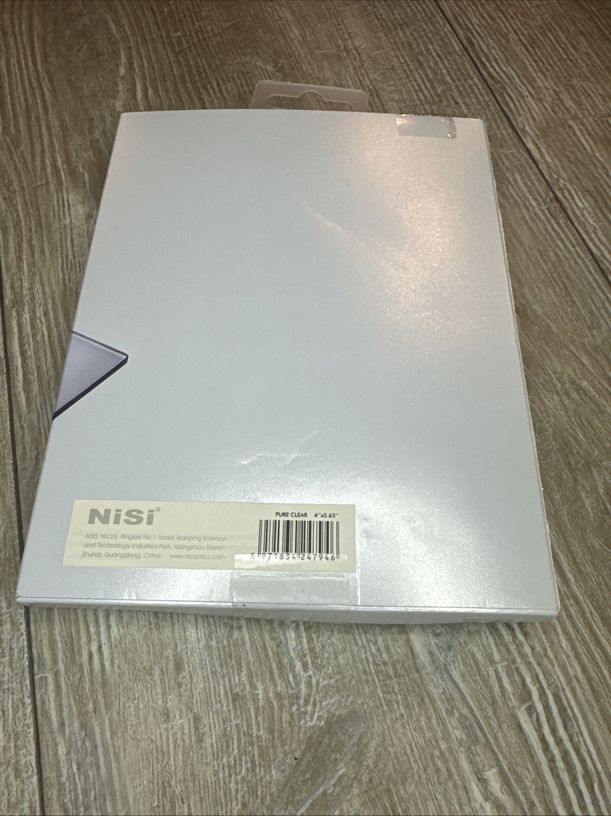 Nisi USA Cinema 4×5.65” Pure Clear Filter Nisi Optics
