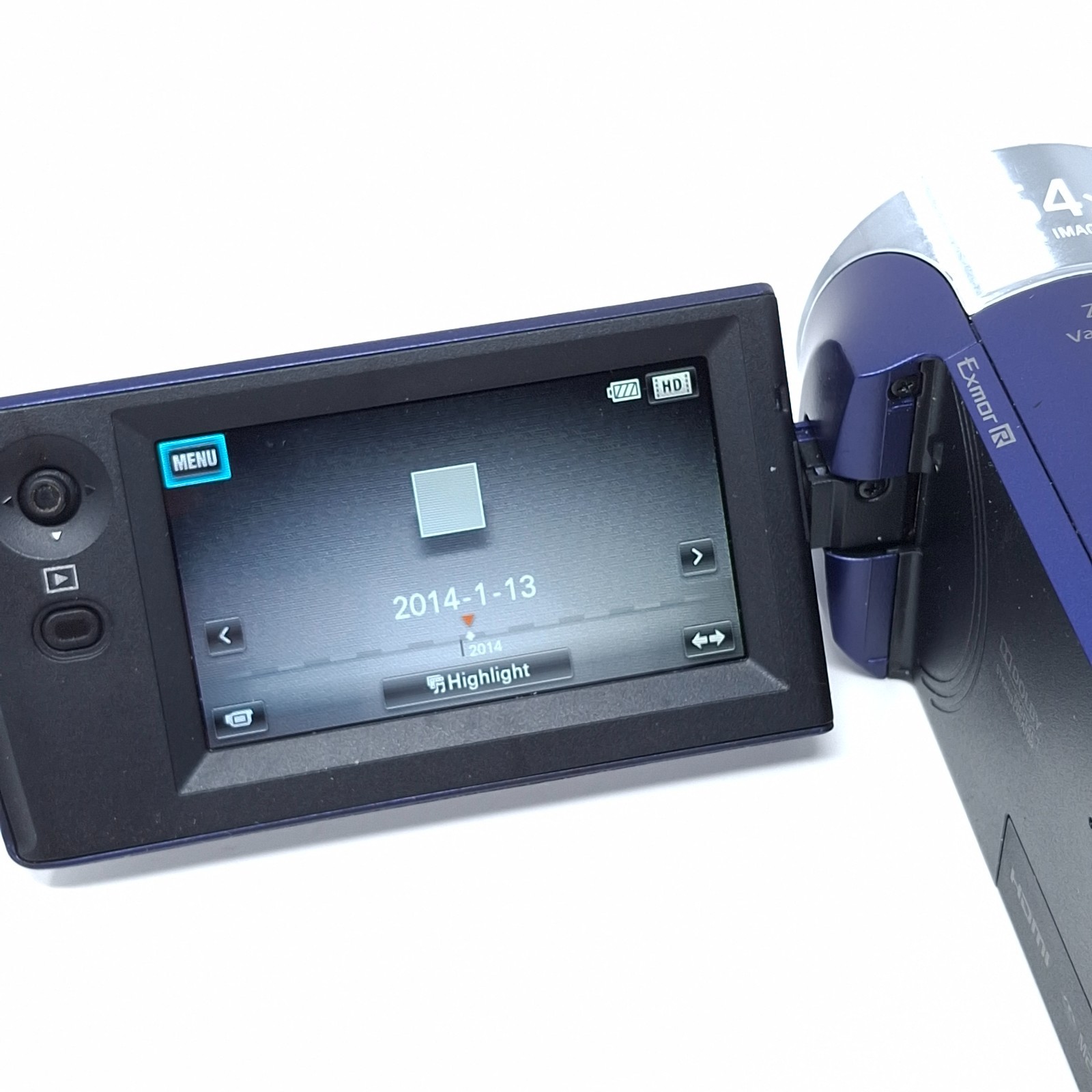 Sony Handycam HDR-CX240 HD Video Camera Camcorder w/ SD Card Battery – Tested