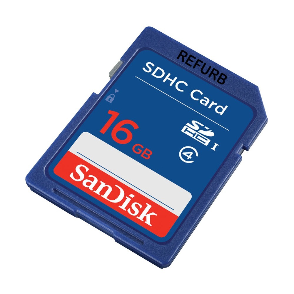 SanDisk 16GB Class 4 SDHC Memory Card – SDSDB-016G-B35