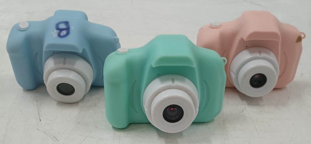 Lot of 3 – Unicorn Kids Camera – Digital Toy Camera AS-IS GC-6801