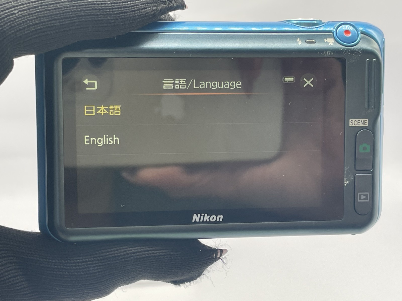 READ Excellent Nikon COOLPIX S6400 blue 16.0MP Digital Camera 3372