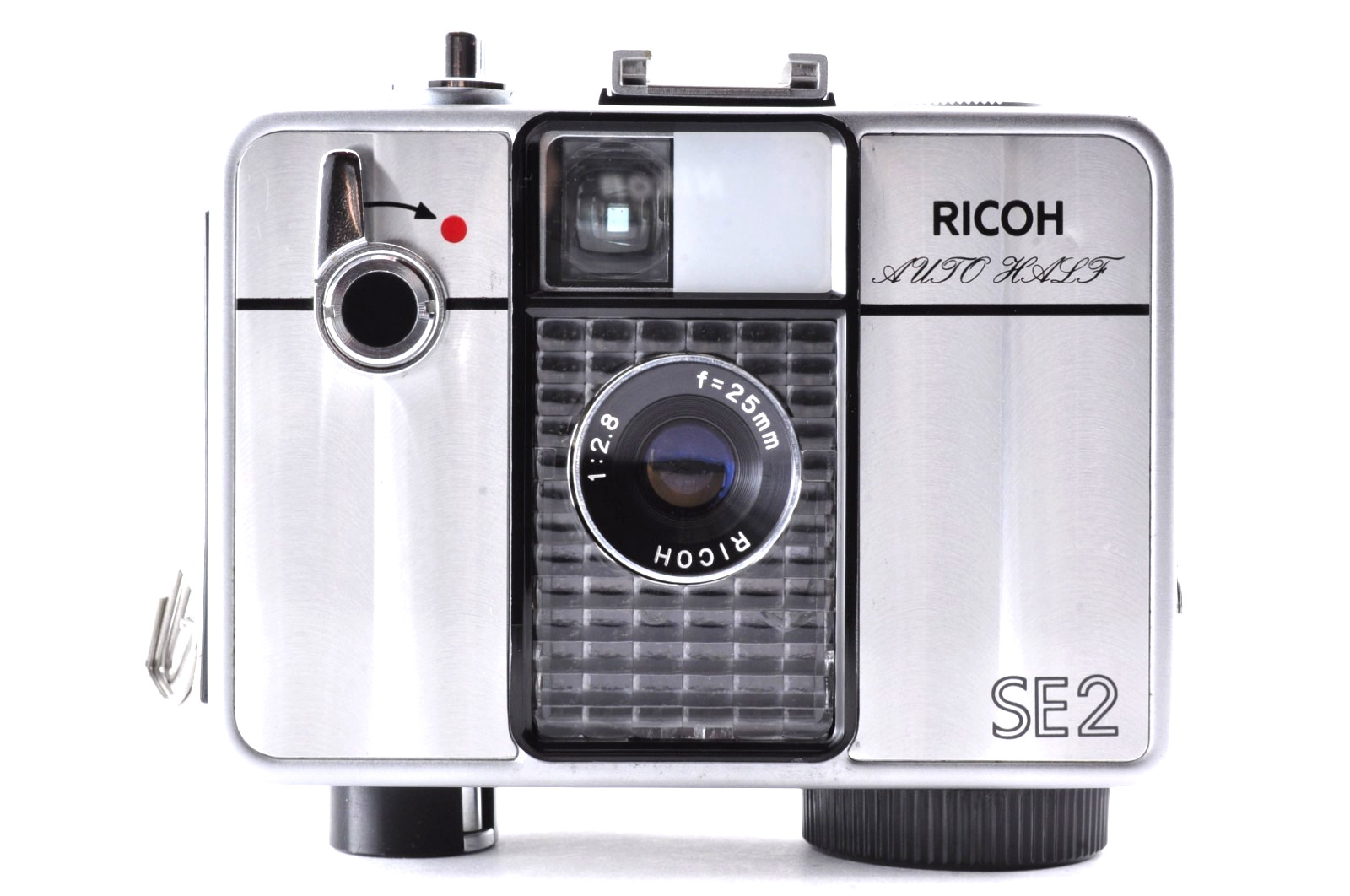 Ricoh Auto Half SE2 Half Frame Film Camera Auto Exposure – Silver