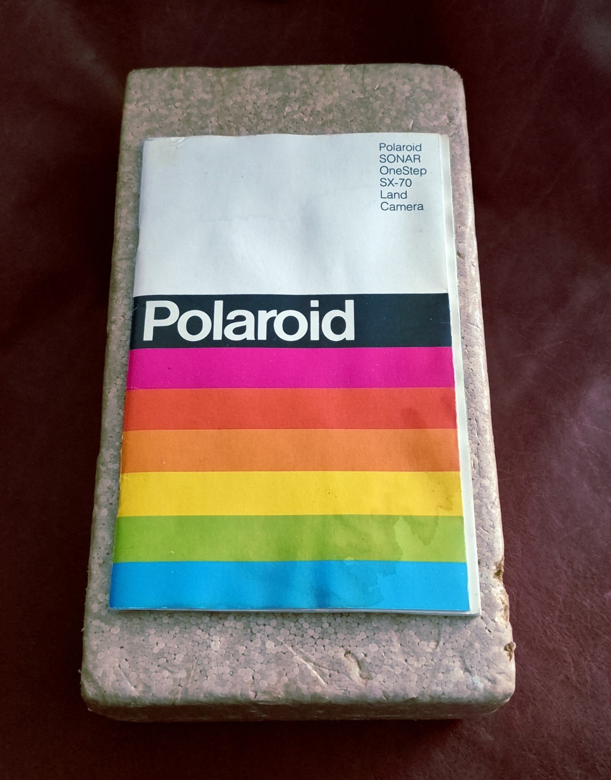 Polaroid SONAR One Step SX-70 Land Camera Silver/Black