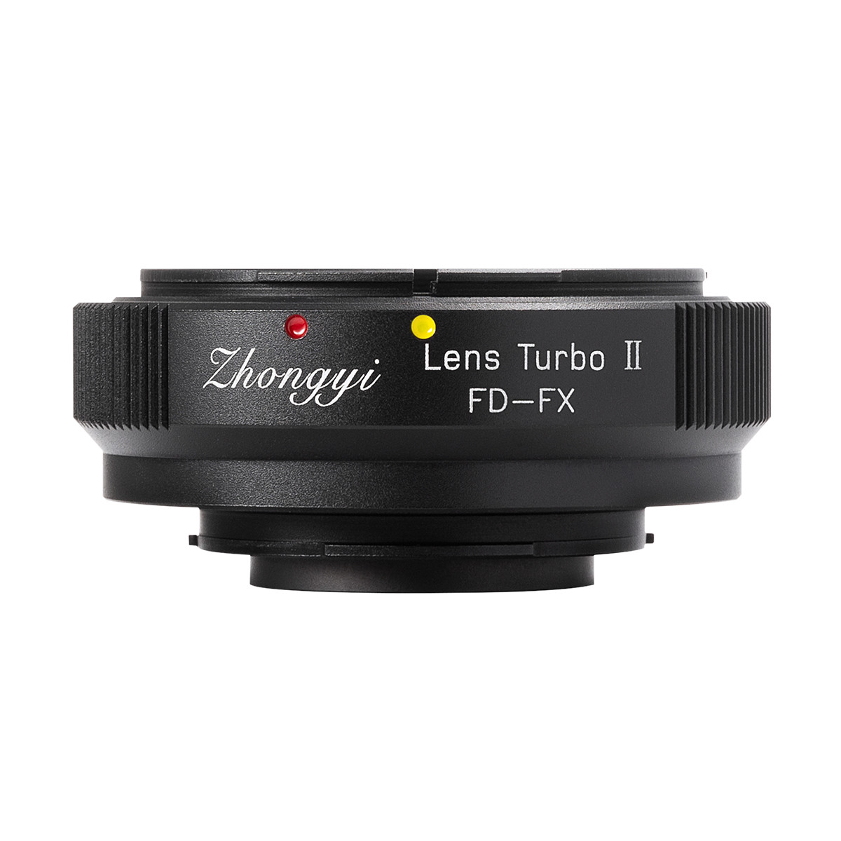 Lens Turbo II adapter for Canon FD mount lens to FUJIFILM XPro2 XH1 XT3 XT20 T1