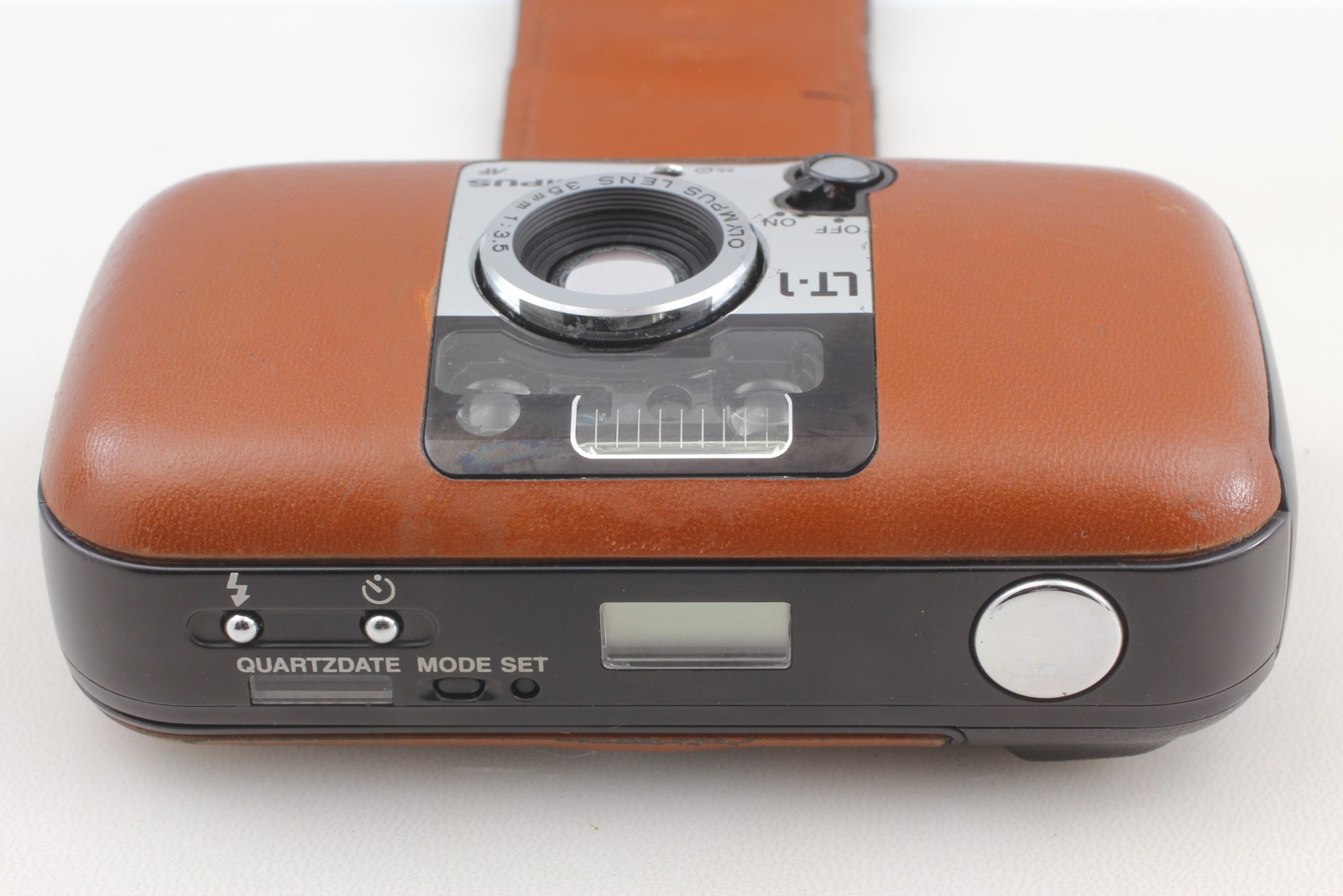 Tested [Near MINT] Olympus LT-1 Brown 35mm Point & Shoot Film Camera From JAPAN