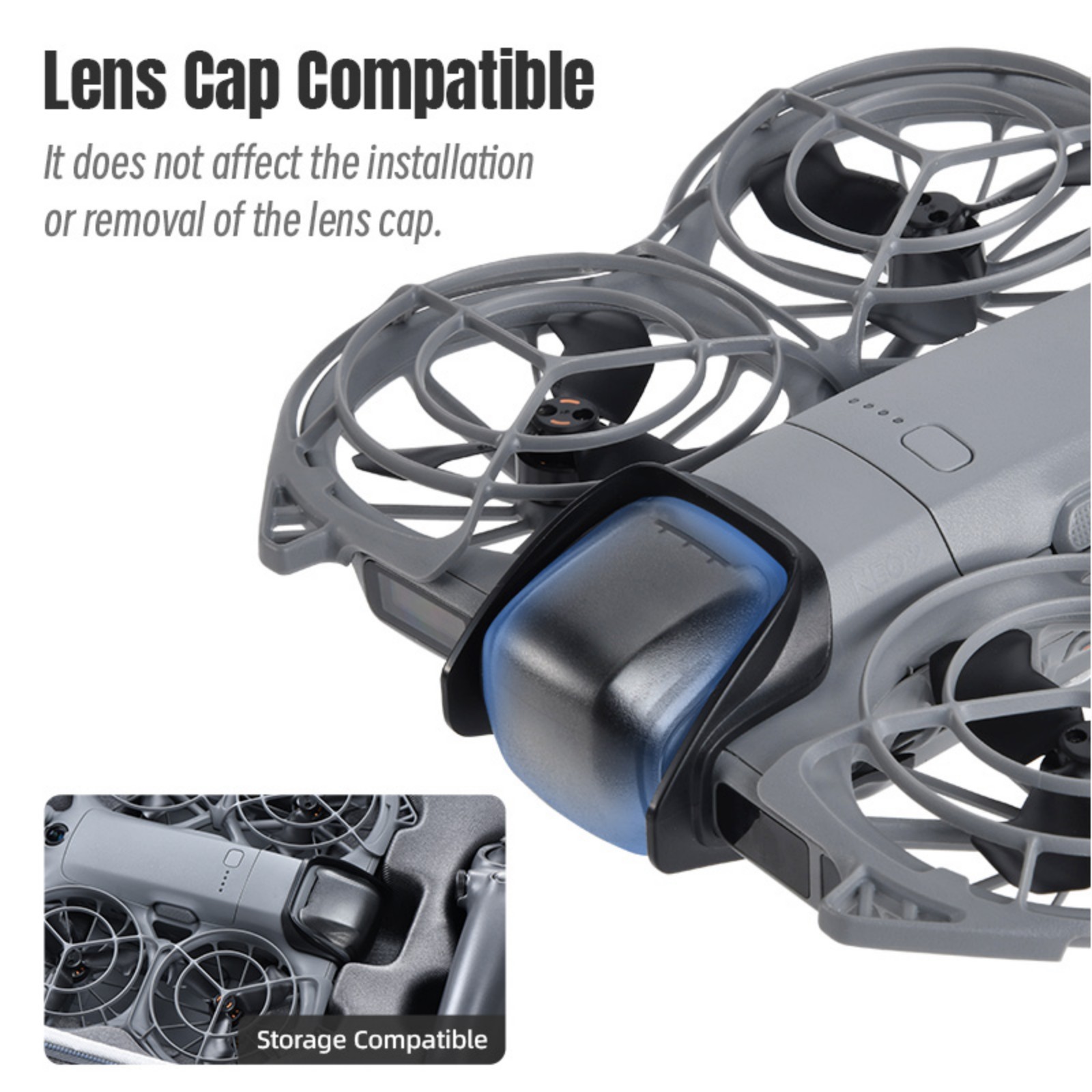 Quick Release Gimbal Bumper for DJI NEO2 Anti-Collision Protection