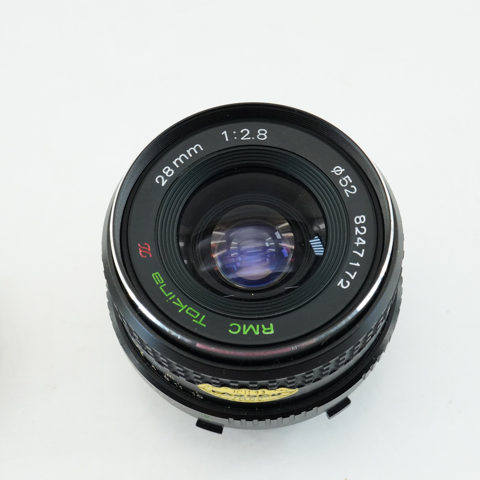 Tokina RMC 28mm f/2.8 Wide Angle Manual Lens 52mm Filter 8247172 Minolta M/MD