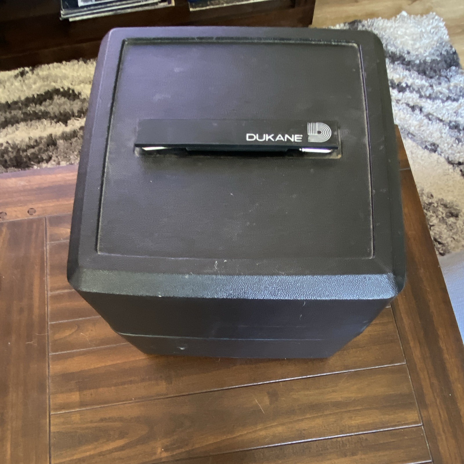 Vintage Dukane 28A33 35mm Filmstrip Projector Tested Works w/ Case & 2 Filmstrip