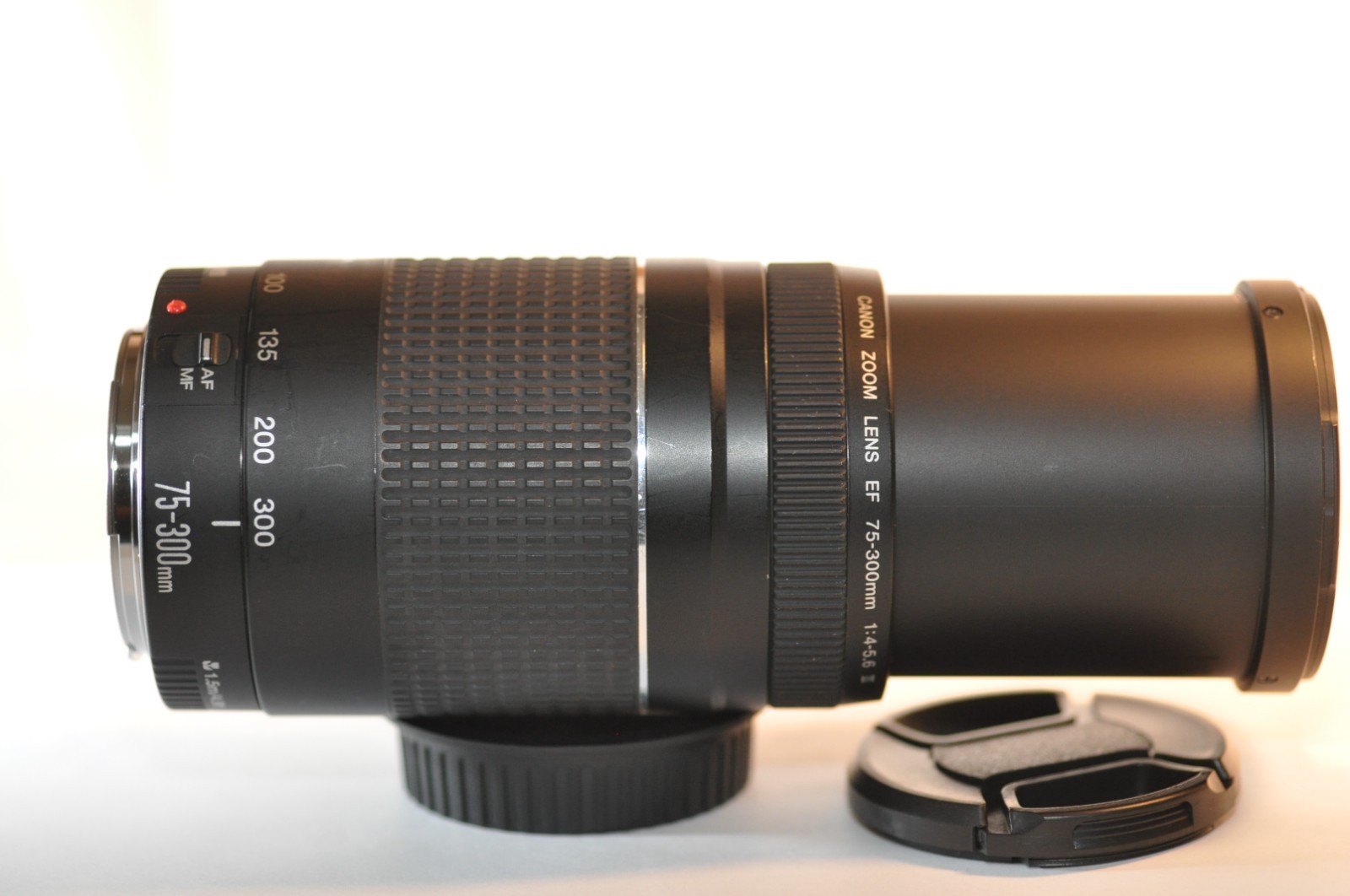 Canon EF 75-300mm f/4-5.6 III lens READ for EOS A2 630 Rebel T8 T7 T6 90D 80D 5D