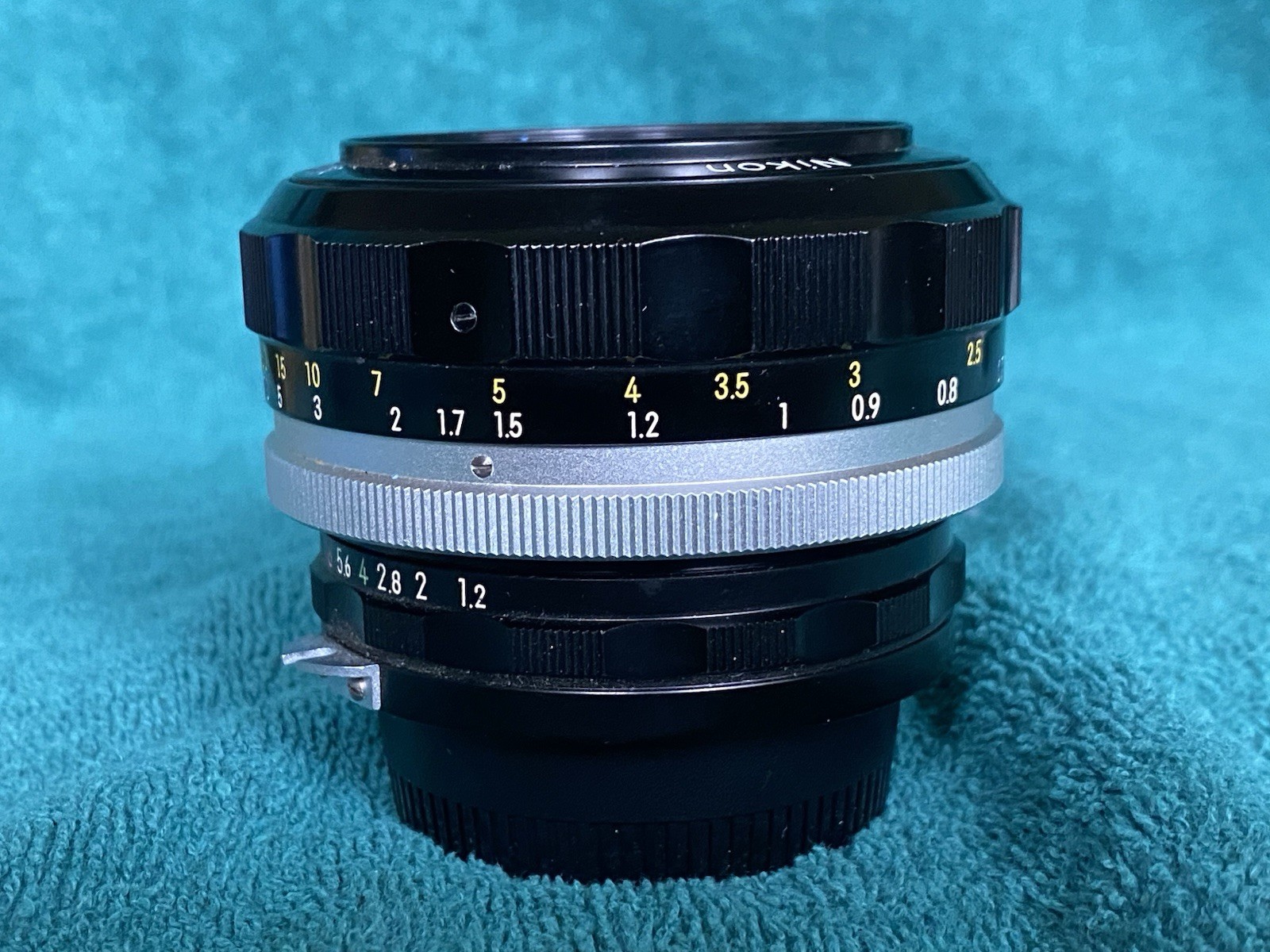1971 Nikon Nikkor-S 55mm f/1.2 Lens Pre-Ai for Nikon F F2 F2S F2SB 9.5/10 in Box