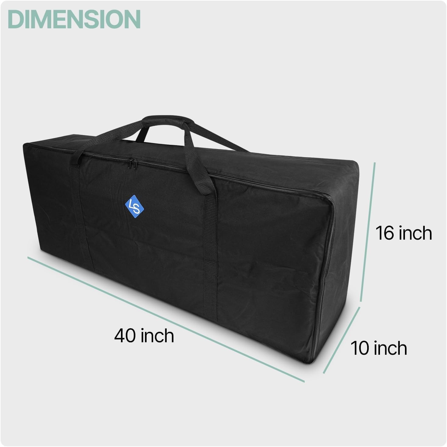 LimoStudio 40″x10″x16″ Padded Soft Frame Carry Bag Collapsible Storage Case AGG