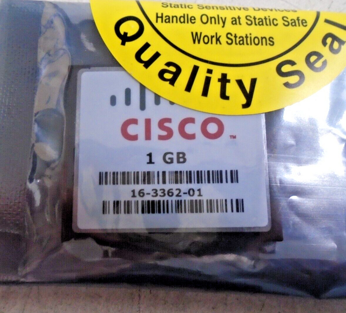 NEW Cisco 1GB Compact Flash Memory Card LOT OF 2 | 16-3362-01 Silicone Drive II