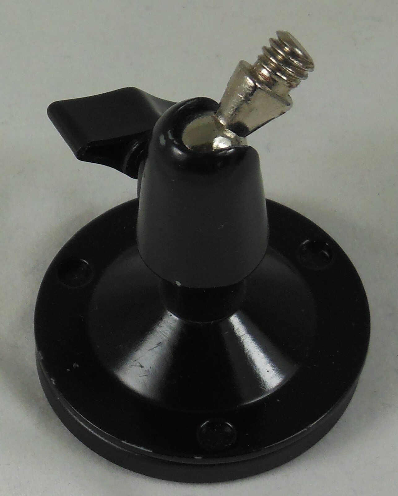 Universal magnetic camera video mount w tripod screw and swivel ball head