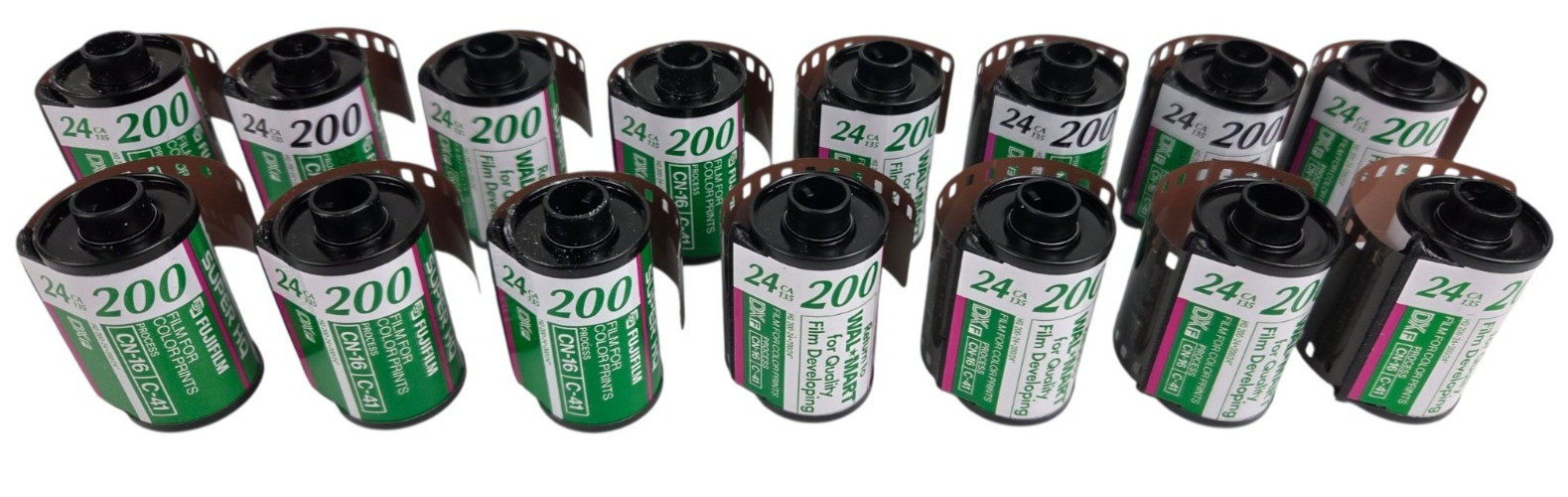 35mm Film Kodak 400UC 800 400 Max 200 Gold, Fuji, AGFA C41 Huge Lot of 38 Rolls