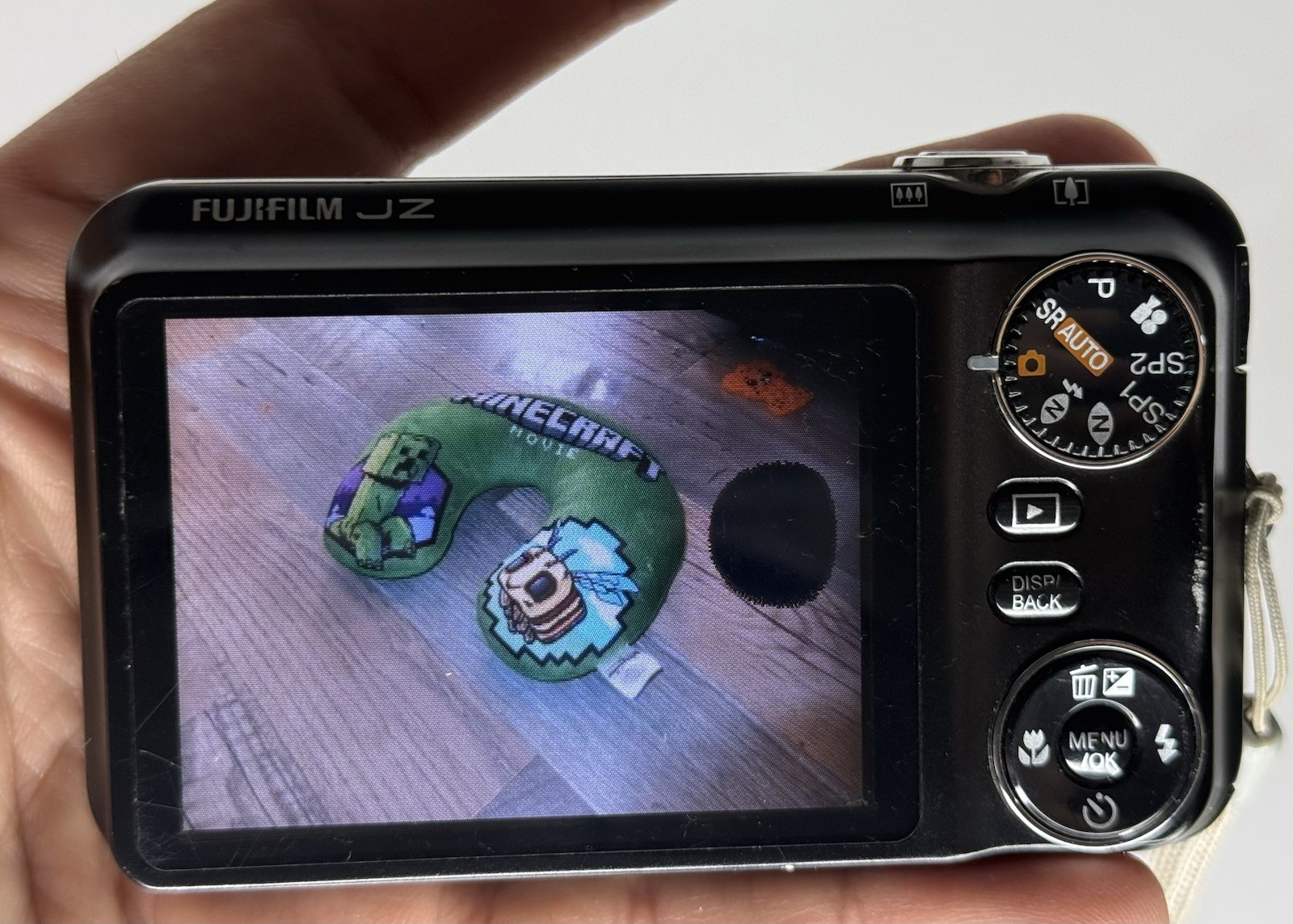 Fujifilm FinePix JZ300 12MP Digital Camera Black 10x Zoom Works W/ Screen Issue!