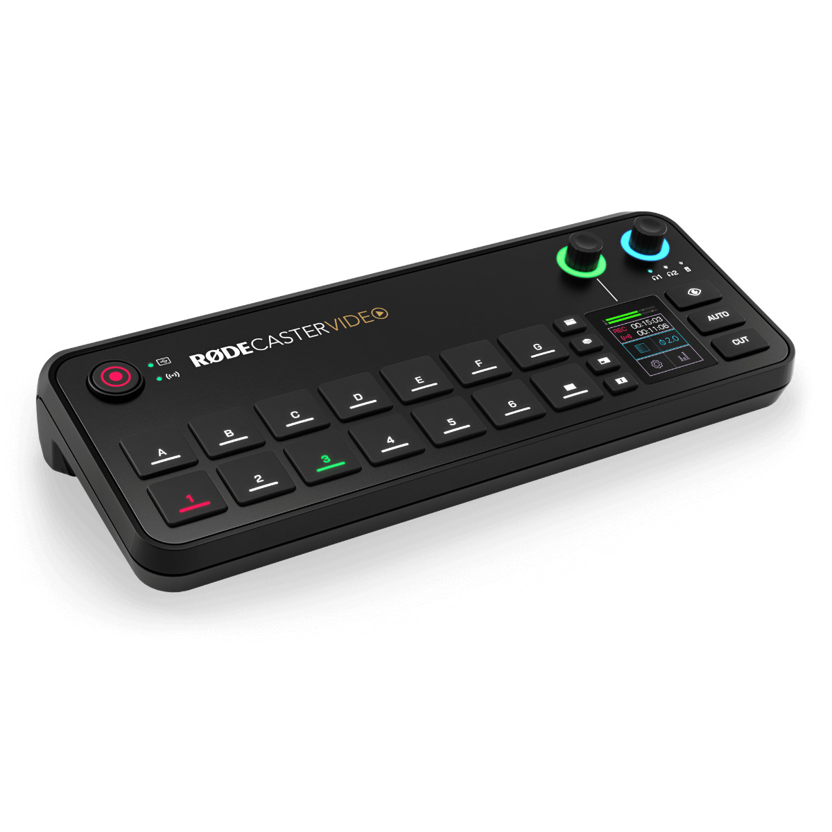 RODE RodeCaster Video Console – 4K HDMI Switcher & Audio Production Studio Mixer