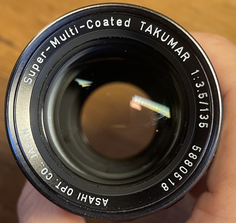 *3 Lens Set: Almost Mint* Pentax SMC Takumar 55mm F/1.8 28mm F/3.5 135mm F/3.5