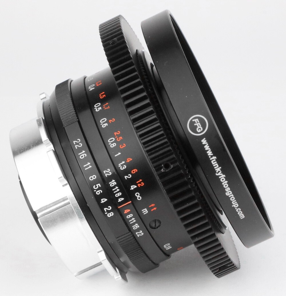 Carl ZEISS Jena Flektogon 35 35mm f/2.8 ‘black’ lens w/ ARRI Arriflex PL mount