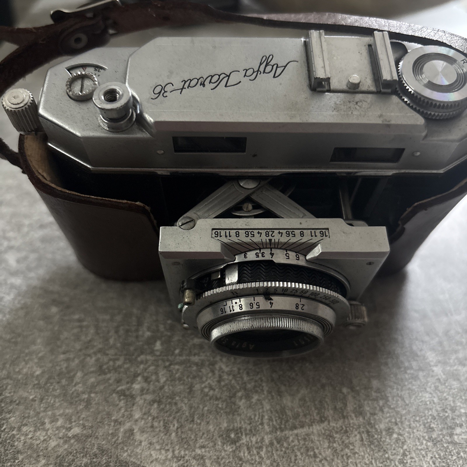 AGFA Karat 36 mit Xenon 50mm f/2,0 – SNr: XV9703