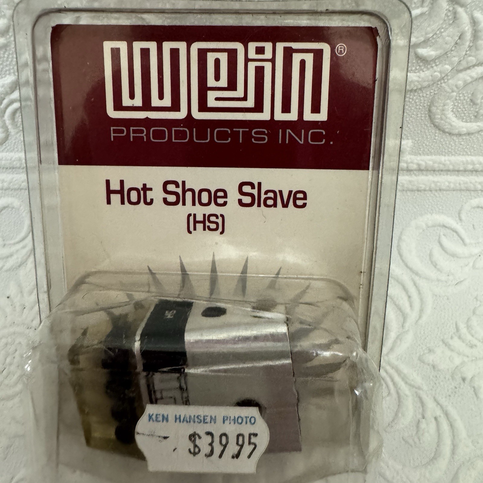 WEIN HS HOT SHOE SLAVE 150 FEET RANGE, MODEL 940-030 New In Package NOS