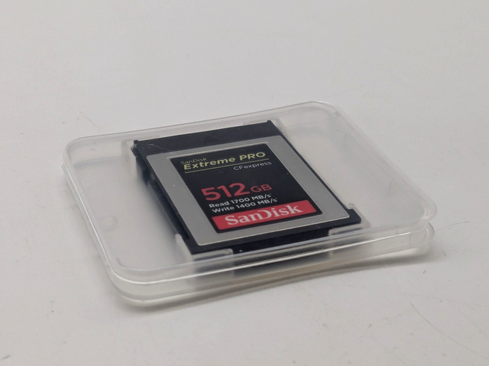 SanDisk 512GB Extreme PRO CFexpress Type B Memory Card