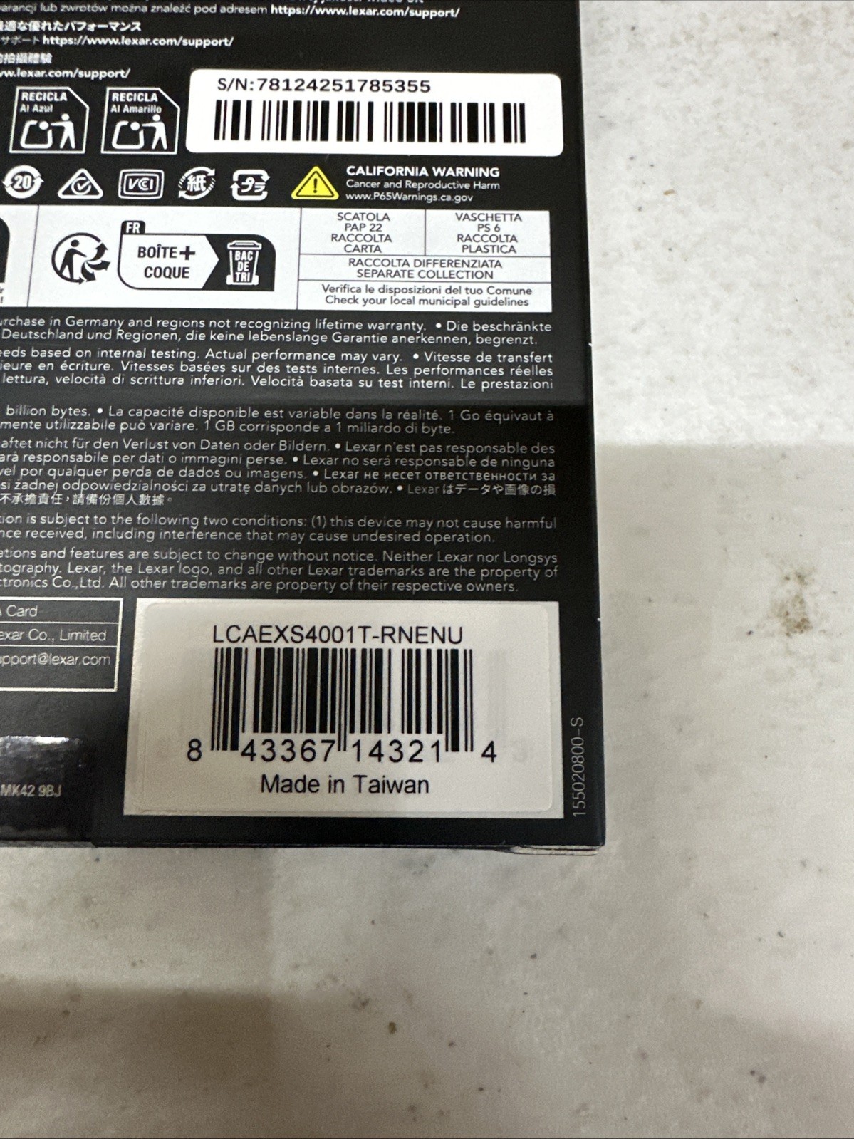Lexar Professional Silver Series CFexpress 4.0 Type A Card 1TB , 1750 MB’s