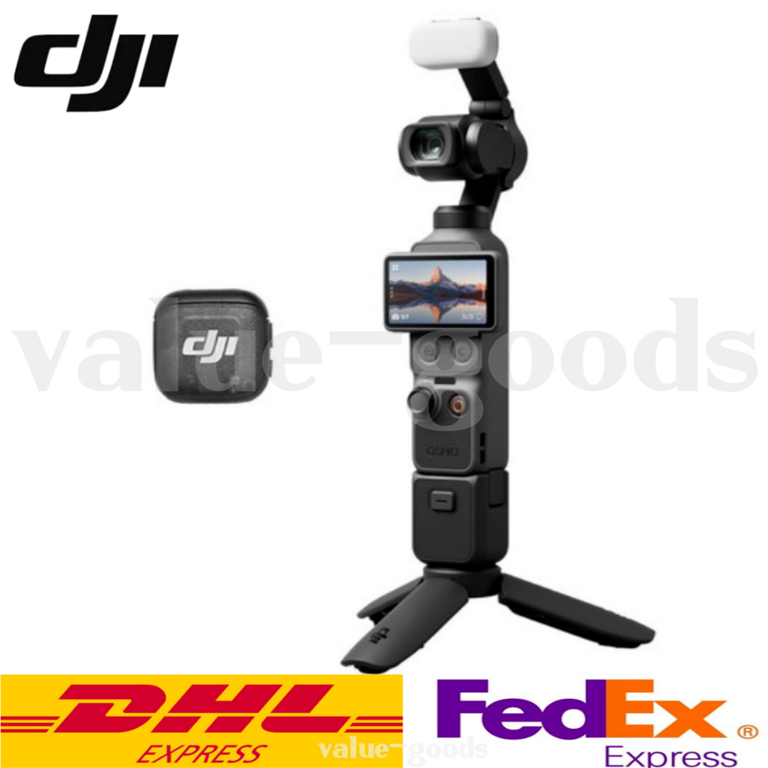[NEW] DJI Osmo Pocket 4 Creator Combo 4K Gimbal Action Camera / No Tariffs In US