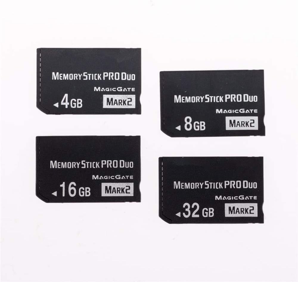 MS 8GB Memory Stick PRO Duo (Mark 2) for PSP Accessories Black