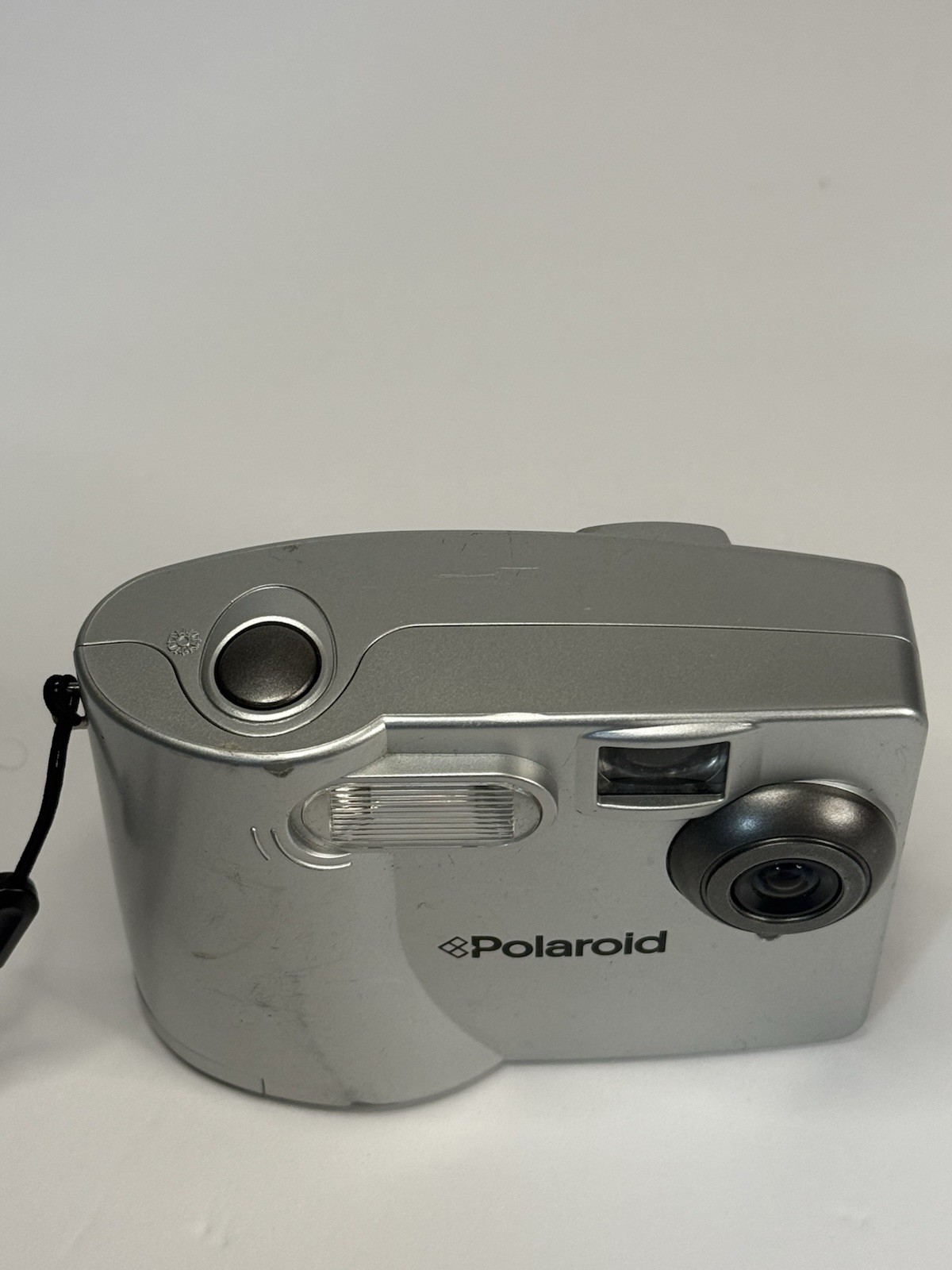 Polaroid PhotoMAX FUN Flash 640 0.4MP Digital Camera Silver Tested Works DIGICAM