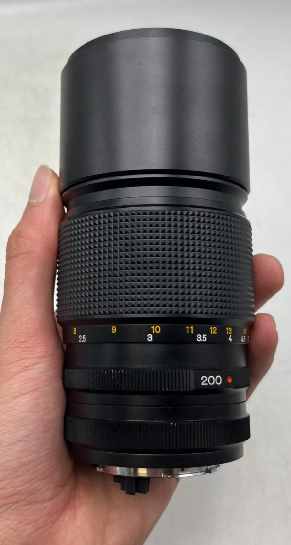 Konica Hexanon AR 200mm F3.5 Konica AR Mount Lens SLR/Mirrorless Cameras Fungus