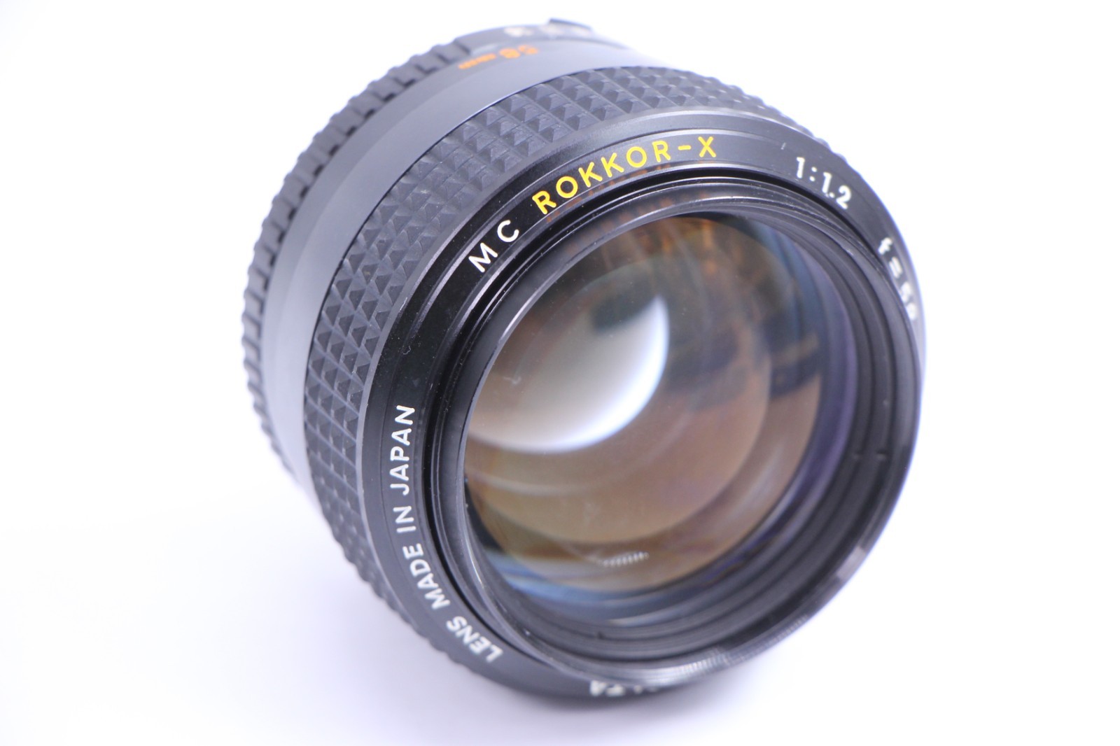 Minolta MC Rokkor-x 58mm F1.2 MD Lens Japan Second Model 58/1.2 Free Ship READ!