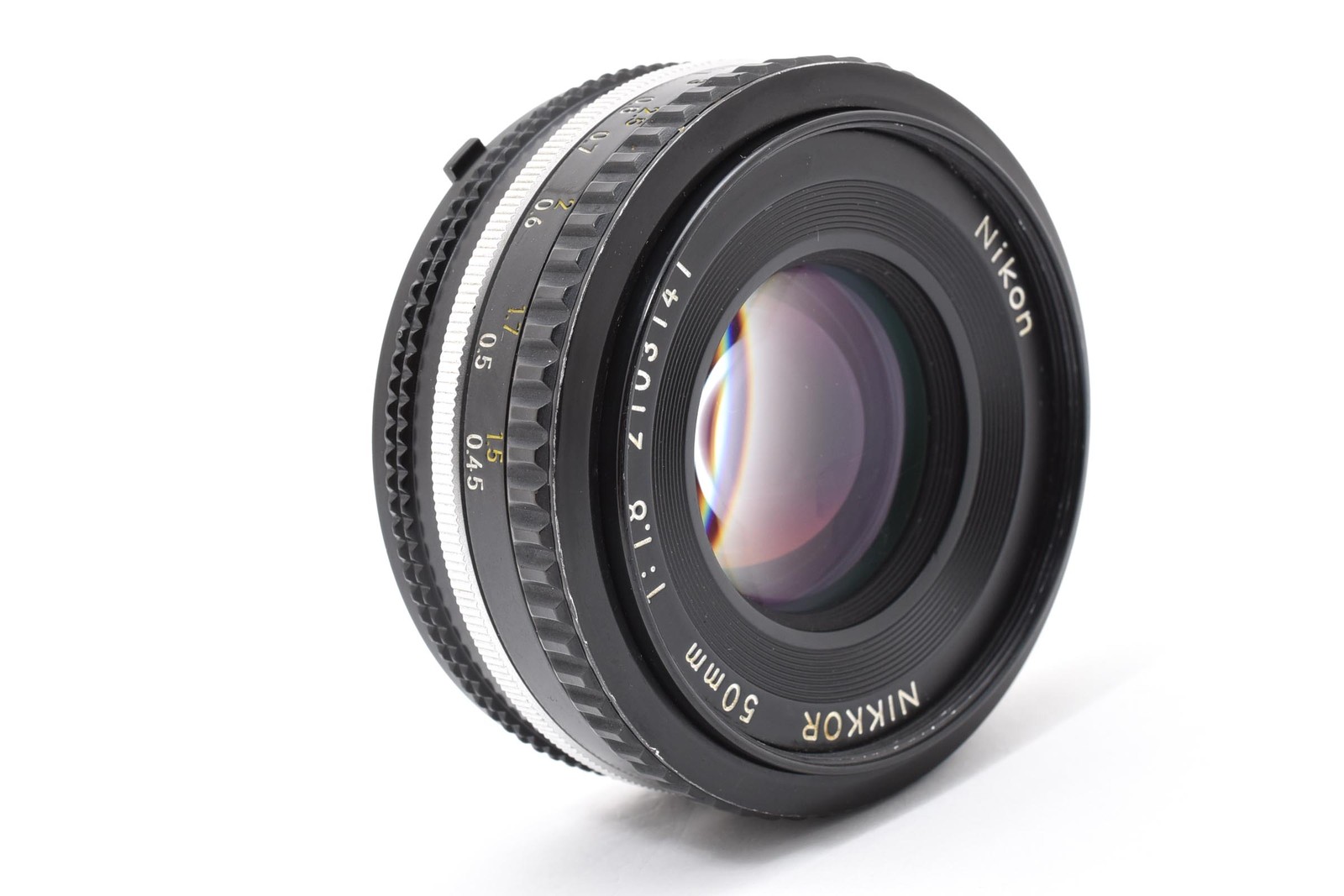 [Near MINT] Nikon Ai-s Nikkor 50mm f/1.8 MF Pancake Lens From JAPAN