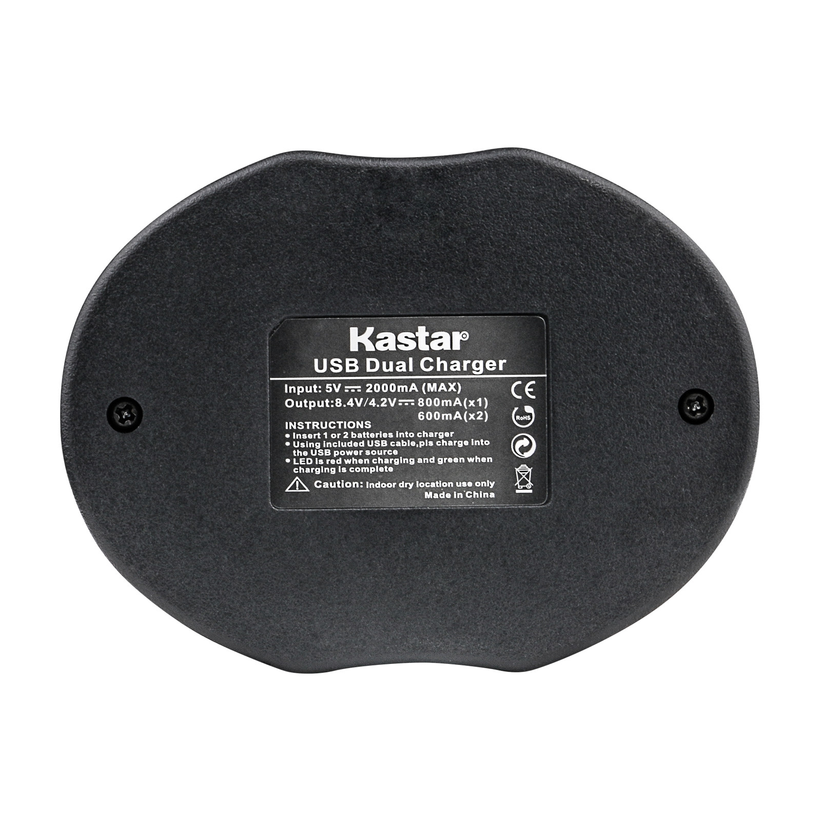 Kastar Battery Charger Sony NP-F330 NP-F550 NP-F570 BC-VM10 LED MOUNT V-MOUNT