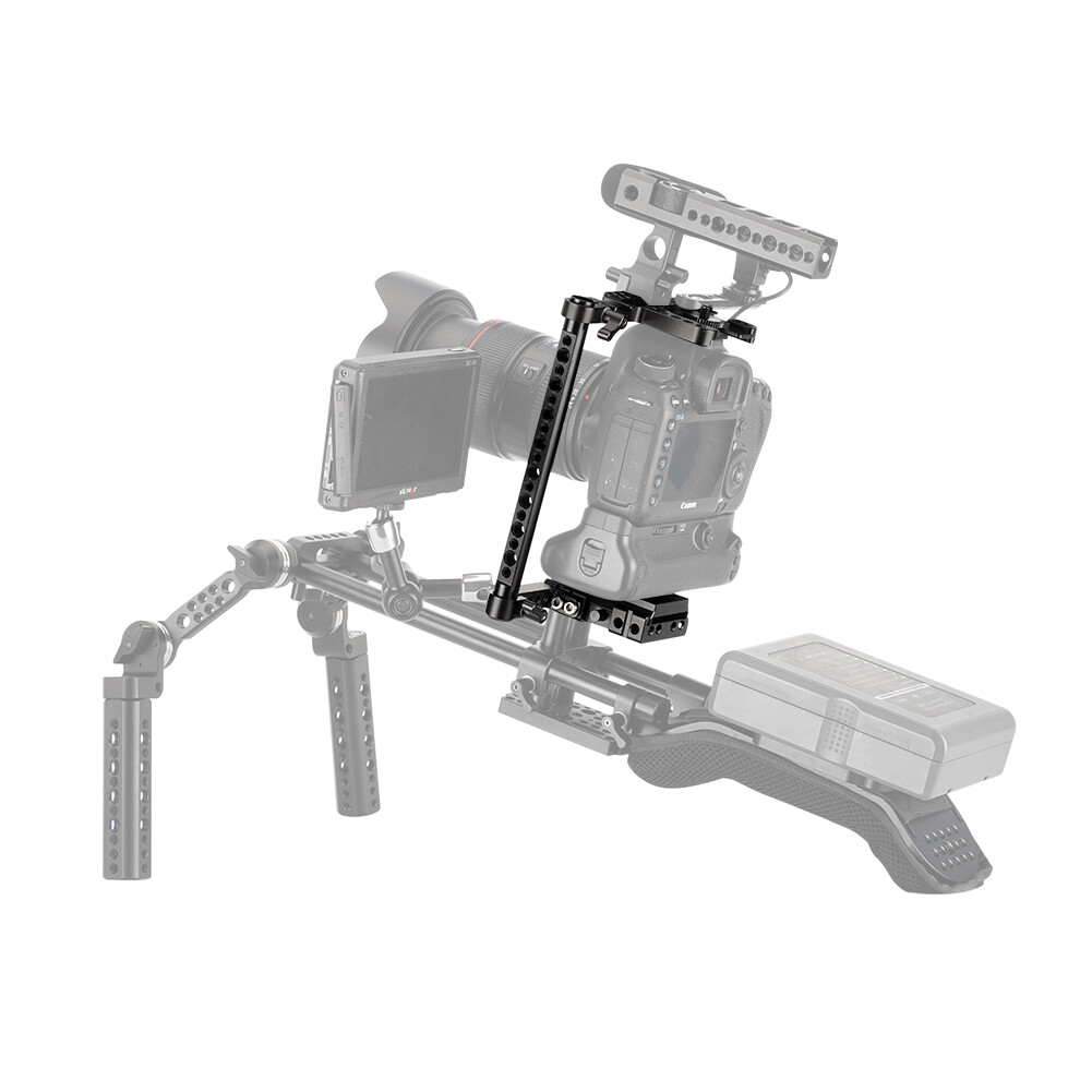 NICEYRIG DSLR Half Cage for Canon EOS-1DC 1DX Nikon D3X Fujifilm X-T2 Sony A7 A9