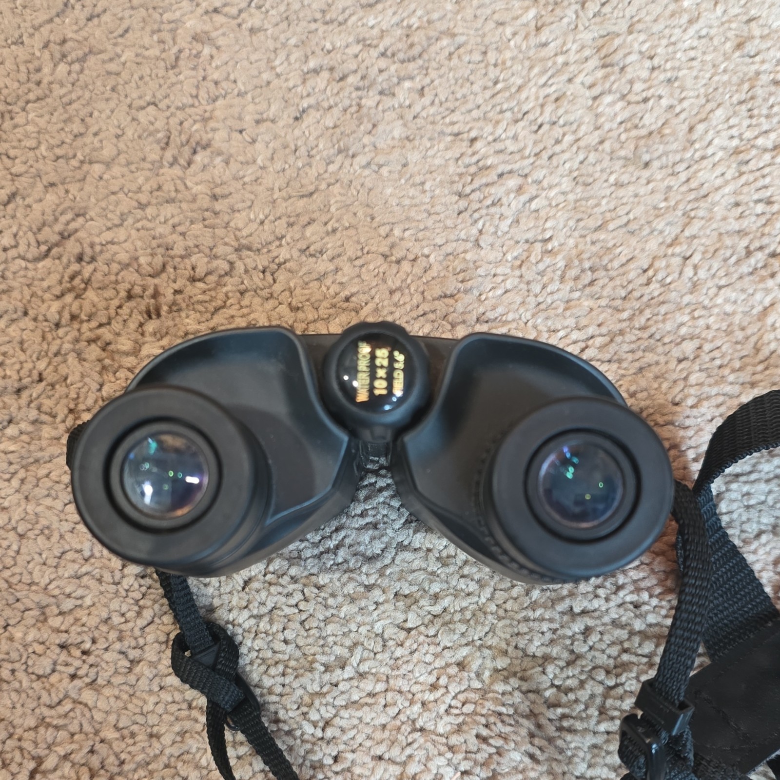 Leupold 10×25 Compact Roof Prism Binoculars Waterproof Multi-Coated Black