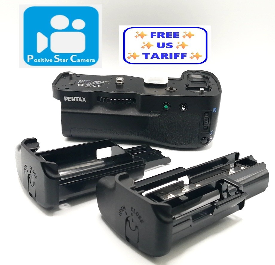 🎦VIDEO👀✨MINT✨ Pentax Ricoh D-BG6 Battery Grip for K1 DSLR From JAPAN