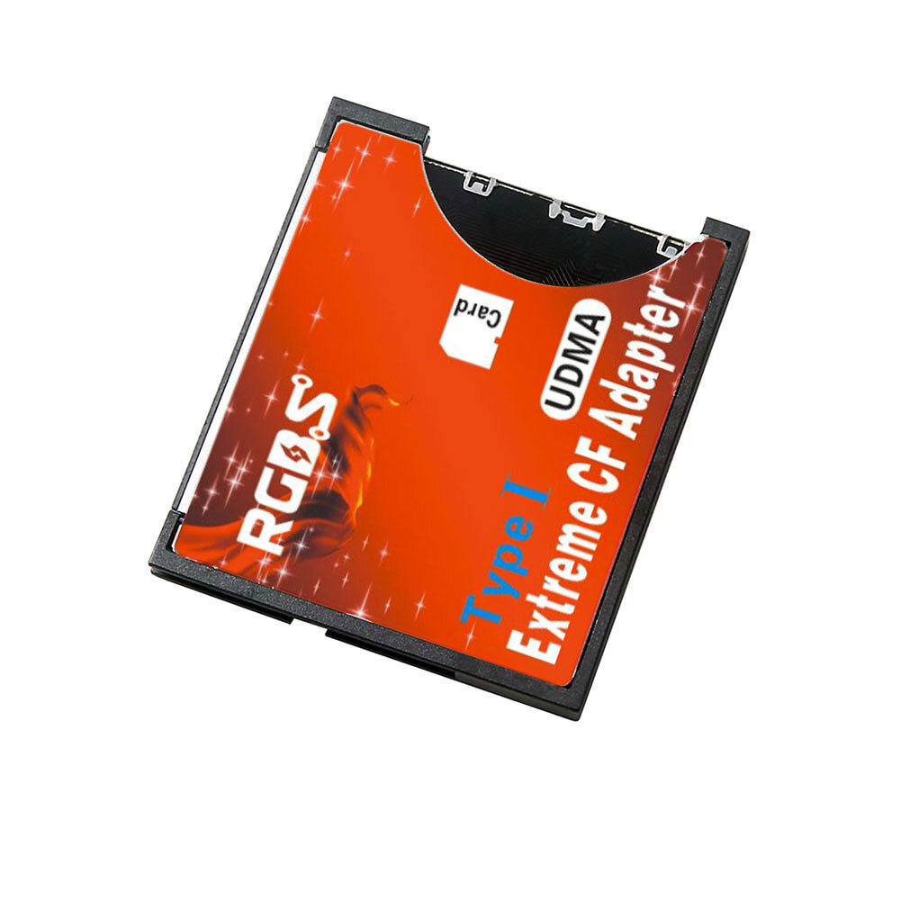High Speed SDXC SDHC SD to CF Compact Flash Memory Card Reader Adapter Type I